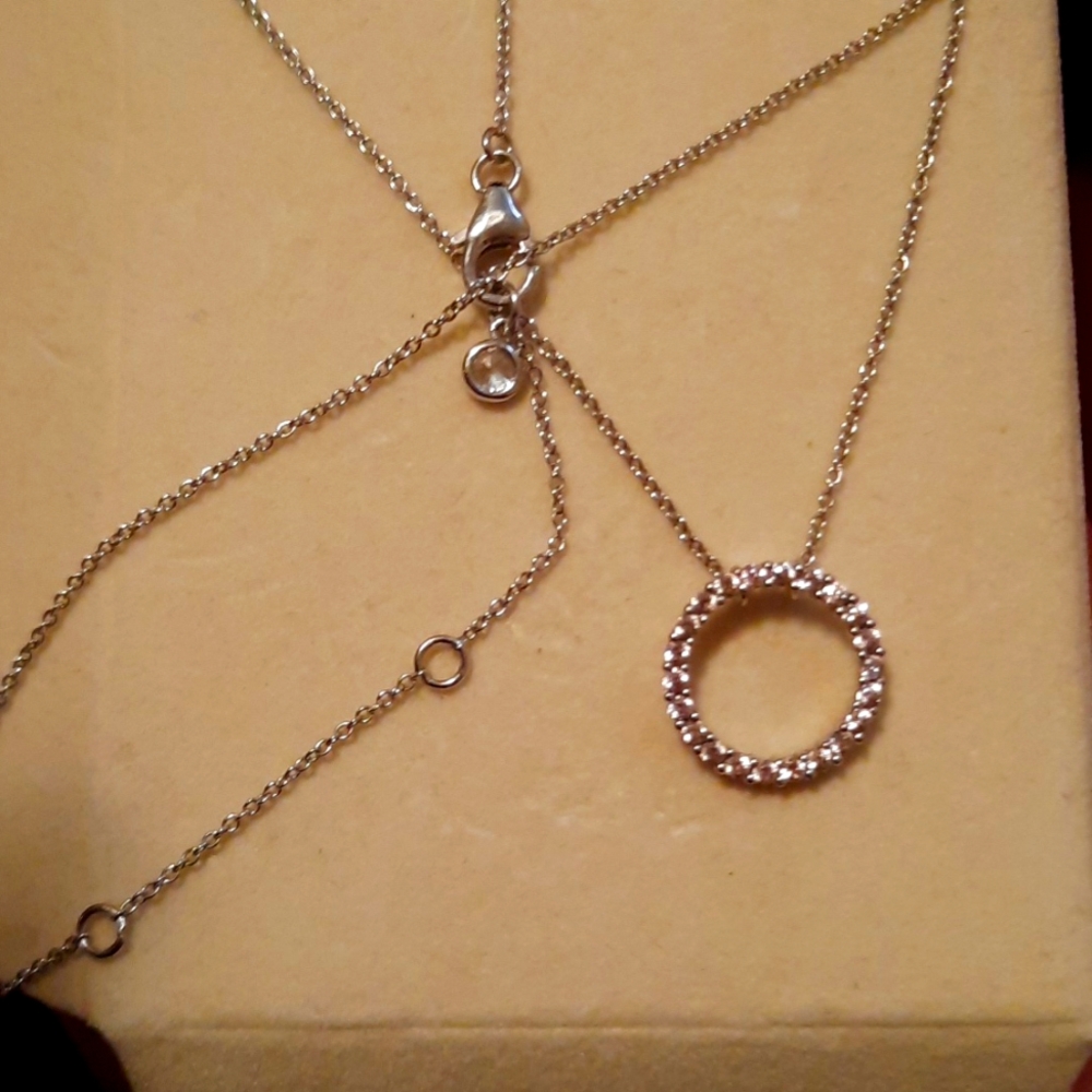 New MAPPIN'S JEWELERS JUNE BIRTHSTONE ALEXANDRITE NECKLACE Gift Boxed🎁/ & Bag